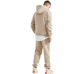 Conjunto de dos piezas de ropa de fabricante al por mayor, sudaderas con capucha extragrandes de lana personalizadas, pantalones de chándal, conjunto de chándal para hombre, chándales - Product Image 6