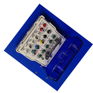 Vaslcare-Kit de cirugía periodontal micro periodontal oral negro, implante dental, herramientas de colocación de injerto óseo, kit de cirugía Periodontal - Product Image 5