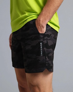 Wholesale Jogging Running <b>Men's</b> Gym <b>Shorts</b> High Quality <b>Camouflage</b> Sublimation Strech Gym <b>Shorts</b> <b>Men</b> - Product Image 4