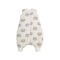 Gigoteuse bébé en jersey de coton bio, design personnalisé, ouverture frontale, pour garçons et filles, nouveau-né et tout-petit, toutes saisons