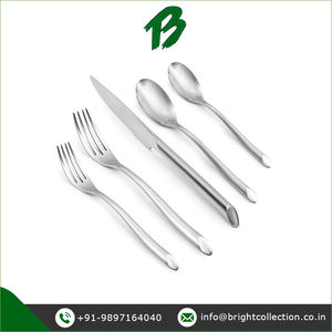 Increíble Venta de calidad asegurada para uso en hoteles y restaurantes, diseño personalizado, 2 cucharas, 2 tenedores y cuchillos, juego de cubiertos de acero inoxidable - Product Image 2