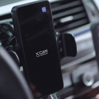 [XCAN] Soporte para Teléfono de Coche con NFC, Ventilador de Refrigeración, Sujeción Automática, Carga Rápida Inalámbrica XV-110