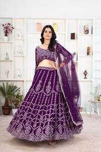 Achetez la tradition de style pakistanais avec notre exquise collection Lehenga Choli disponible au prix de gros auprès de l'exportateur indien - Product Image 5