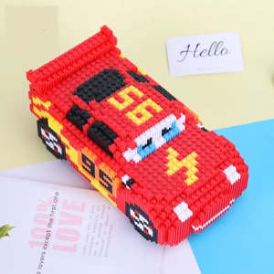 Bloques de Construcción de Disney Pixar Cars, Juguete Educativo para Niños de 5 a 7 Años, Juego de Construcción de Plástico - Product Image 5