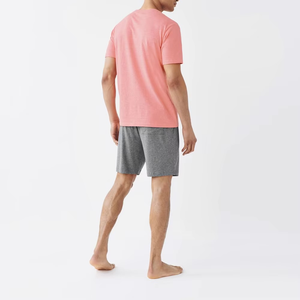 เซ็ต2ชิ้นแห้งเร็วชุดกีฬา2ชิ้นสำหรับใส่วิ่งในยิมชุดผ้าฝ้ายระบายอากาศได้ดีสวมใส่สบายและฤดูร้อน - Product Image 4