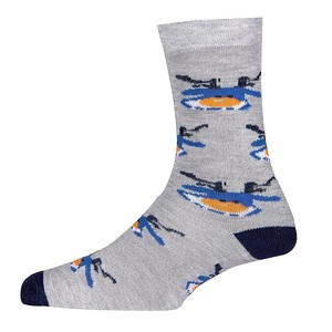 Calcetines tobilleros unisex para niños logotipo personalizado impreso diseño informal transpirable y suave para el invierno proveedor de Bangladesh - Product Image 4