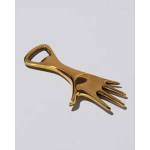 Abrebotellas de latón de tendencia hecho a mano con un diseño elegante perfecto para inauguración de la casa o favores de fiesta - Product Image 4