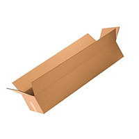 Caja de Embalaje de Cartón Corrugado para Barras de Ejercicio, Etiqueta de Cartón, 18x6x45 Pulgadas, Resistente, Color Personalizable, Embalaje de Envío, Mudanza