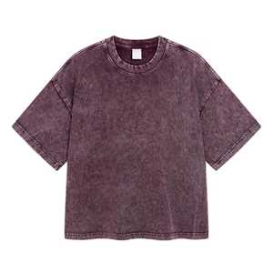 100% Cotton Summer Vintage High Street Style Breathable Quick Dry Regular Fit Canvas <b>Men's</b> <b>T</b>-<b>Shirt</b> Stone Wash 2025 - Product Image 2