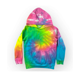Sudaderas con capucha Tie Dye para hombre de tarifa barata 100% algodón transpirable logotipo personalizado/colores diseño de bolsillo de manga larga ecológico cómodo - Product Image 1