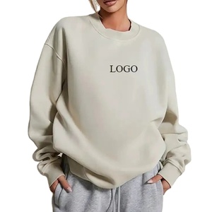 Sweat-shirts oversize tendance pour femmes, sweats à capuche en polaire, pulls à col rond, sweat-shirts en coton pour femmes 2026 - Product Image 3