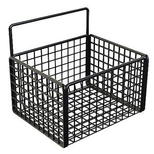 Atiqco rừng màu xanh lá cây giỏ với xử lý vườn hod hình chữ nhật dây kim loại lưới container nhà để xe công cụ lưu trữ giá bin bán buôn - Product Image 3