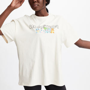 Vêtements pour femmes, haut à manches courtes, imprimé cils, décontracté, prix d'usine - Product Image 2