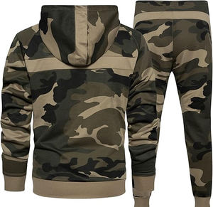 ชุดวอร์มสองชิ้นสำหรับผู้ชายชุดวอร์มผ้าฟลีซกำหนดตามสั่ง - Product Image 2