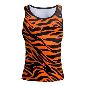 Maillots sublimés à la mode femmes séchage rapide haut de sport débardeur O cou sans manches meilleure qualité hauts de gymnastique pour unisexe - Product Image 1