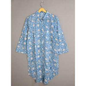 Mini robe kimono unisexe à imprimé floral bohème Mini robe de plage décontractée taille libre pour le printemps automne Confort Vêtements d'été - Product Image 1