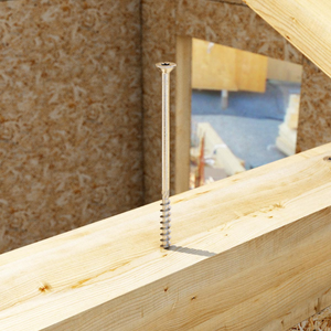 Viti autoforanti per legno ad alte prestazioni, diametro 4,5 mm, zincate gialle, lunghezza 60 mm, confezione da 1 contenente 250 pezzi - Product Image 5