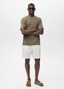 230gsm 100% algodón hombres mujeres camiseta logotipo personalizado impreso Casual liso en blanco de punto grueso varios tamaños camiseta de los hombres - Product Image 2