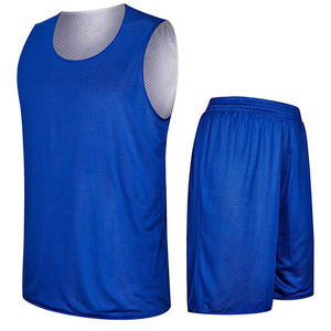 Ensemble de basket-ball surdimensionné séchage rapide respirant Sublimation basket-ball course Singlet personnalisé vierge cousu hommes maillot de basket-ball - Product Image 1