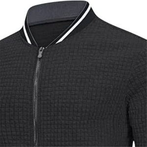 Blouson Bomber Personnalisé en Toile Hiver 2025 – Tendance, Imperméable, Coupe-Vent, Grande Taille, Streetwear Confortable avec Broderie sur le Devant - Product Image 5