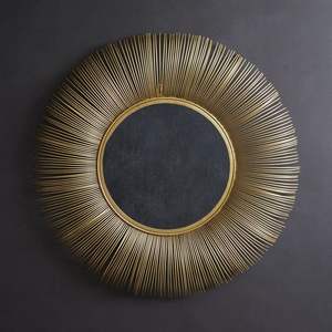 Rustic Free Frame Silver & Gold Finished Decorative <b>Wall</b> <b>Mirror</b> <b>Living</b> <b>Room</b> Bedroom Interior Decorative Vanity <b>Mirror</b> Best Price - Product Image 3