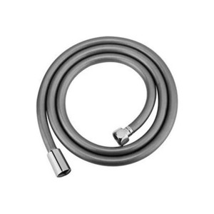 Tuyau de douche spiralé à double verrouillage 1,5 cm PVC gris - Tuyau de plomberie - Product Image 1