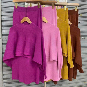 Conjunto largo de lana para mujer, 2 piezas, ropa de verano caliente para conjuntos, fácil de usar, precio barato, dos piezas, embalaje personalizado Vietnam M - Product Image 3