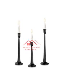 Accessoires de décoration de table de fête et de mariage Bougeoir en métal de vente chaude - Product Image 4