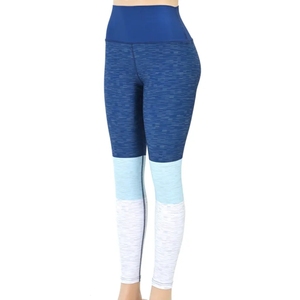 Leggings pour femmes, taille haute, unis, respirants, légers, à séchage rapide, pantalons de yoga, vêtements de sport en polyester personnalisés OEM - Product Image 2
