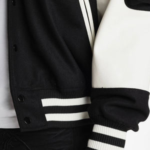 Chaqueta Bomber de Invierno para Hombre, Diseño Universitario Personalizado con Material de Lana, Estilo Letterman Moderno con Decoración Bordada - Product Image 6