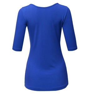 Camisetas de Mujer de Talla Grande, Color Sólido, Transpirables, de Secado Rápido, Ropa Casual, Talla Adulto, Precio Económico, Cantidad al por Mayor - Product Image 5
