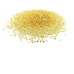 Zafiro Amarillo Natural Sin Tratar, Corte Brillante, Piedra de Alejandrita, Corte Calibrado Tipo Diamante, Redondos de 1.5mm y 1.75mm - Product Image 4