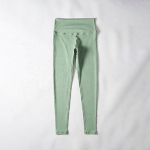 Seamless Yoga Leggings Women High Rise Stretch Fitness Pants for Gym Workout Running and Training - Product Image 1