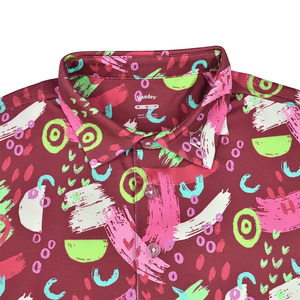 Golf pour hommes OEM pour polos T-shirts 100% coton imprimés avec logo personnalisé directement de l'usine avec logo personnalisé - Product Image 3