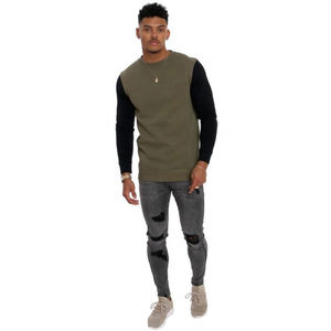 Sudaderas blancas lisas de alta calidad con logotipo personalizado de 280gsm, sudaderas con capucha en blanco de gran tamaño para hombres - Product Image 2