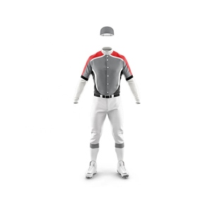 Adult Softball Team Uniforms Customized <b>Baseball</b> Jerseys <b>Set</b> Plus Size Breathable Anti-Bacterial Anti-UV Quick Dry 100% - Product Image 4