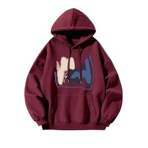 Nuevos hombres para primavera otoño moda casual Sudadera con capucha moda simple suelta transpirable estampado sudaderas con capucha - Product Image 1