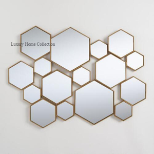 Round Shape Pallets Design Latest <b>Wall</b> <b>Mirror</b> Antique Style Metal Breathtaking <b>Wall</b> <b>Mirror</b> Design Attractive Look <b>for</b> Vanity - Product Image 2