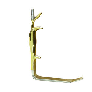 Instruments de chirurgie plastique plaqués or Tebbetts écarteur de poitrine à puissance manuelle tube d'aspiration instruments chirurgicaux de base - Product Image 2