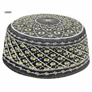 Masjid islamique Topi Prier Caps Musulman Chapeaux Rond Solide Couleur Conception Personnalisée Namaz Chapeaux à Vendre - Product Image 6
