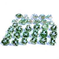 Amatista Verde Natural de 3 mm, Corte en Forma de Corazón, Facetada, Calibrada, Piedra Preciosa Suelta Certificada, Proveedor Mayorista de Piedras para Joyería