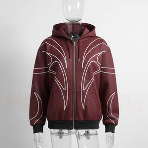 Chaqueta Cortavientos Transpirable para Correr, Chaqueta Ligera Personalizada con Franja Reflectante, Ropa Deportiva OEM - Product Image 2