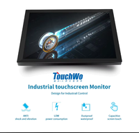 Panel PC Táctil Industrial de 15.6 Pulgadas, Pantalla Táctil Capacitiva, Monitor Industrial de Montaje en Panel, Táctil de 10 Puntos, HMI RK3399 1920x1080