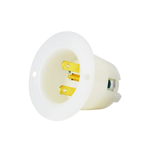 Producto de calidad NEMA 6-15 15A 250V 50-60HZ Entrada con brida con resistente ideal para operar maquinaria de envasado. - Product Image 5