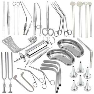 Ensemble d'examen ORL de 39 pièces pour l'inspection du visage oreilles nez gorge et cou Instruments d'examen Ent Instruments ORL - Product Image 1