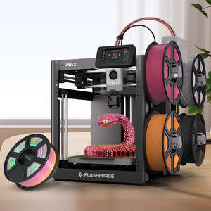 Nueva Impresora 3D Flashforge AD5X 2026 de 4 Colores PLA, Nivelación Automática, Velocidad Máxima de 600 mm/s, 300°C de Alta Temperatura, Conectividad USB, 1 Año de Garantía - Product Image 3