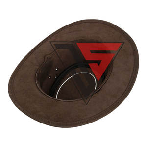 Sombreros de vaquero de piel de vaca con diseño de cuero de alta calidad para hombres, sombreros occidentales de moda para adultos - Product Image 5