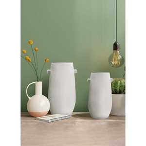 Vase en céramique porcelaine 16x15x32 cm décoratif pur - Product Image 2