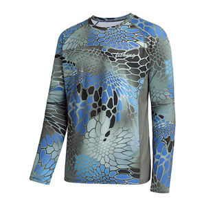 Chemise de pêche personnalisée à prix de gros, protection performante, séchage rapide, manches longues, plusieurs couleurs, sublimation - Product Image 4