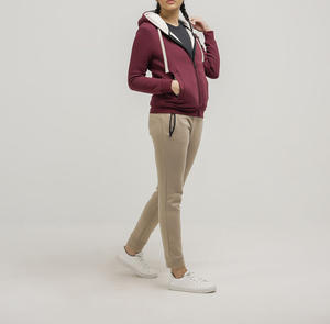 Sudaderas con capucha personalizadas de alta calidad Ropa de calle para mujer Sudadera con capucha bordada con hombros caídos y serigrafía personalizada - Product Image 3